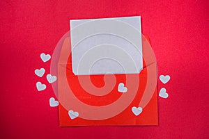 Valentines Day Love Letter background