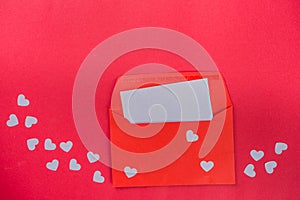 Valentines Day Love Letter background