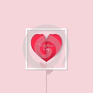Valentines day sale backgrounds with Heart shape