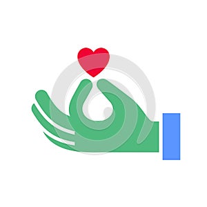 Valentines day symbol, holiday icon