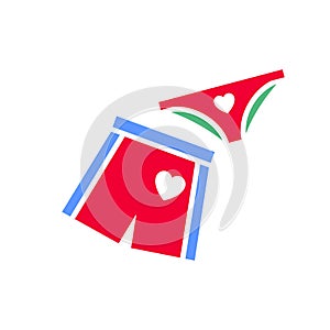 Valentines day symbol, holiday icon