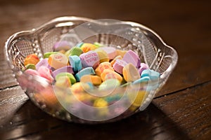 Valentines Heart and Sweet Heart Candies