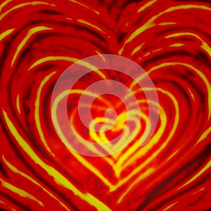 Valentines hearts love theme pattern