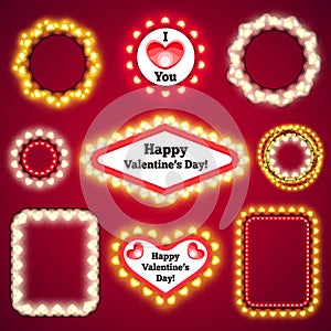 Valentines Lights Decorations Set3