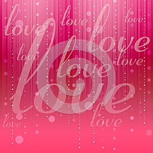 Valentines Love Background