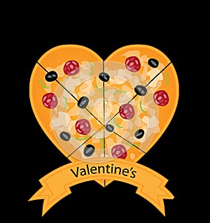 Valentines Pizza