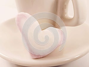 Valentinesday love sweet symbol marshmallow heart rose