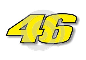 Valentino Rossi 46 Logo photo