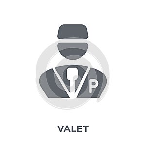 Valet icon from Hotel collection.