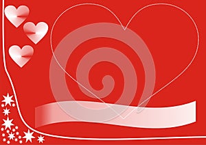 Valetine card design