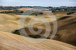 Valeys in Tuscany photo