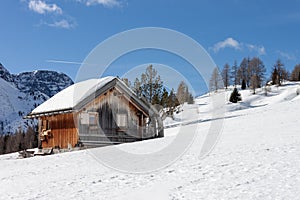 Valfreda e Fuciade in fassa valley and falcade valley, Dolomites, UNESCO World Heritage Site photo