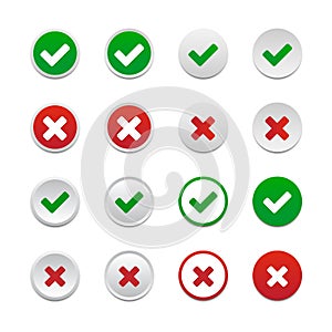 Validation buttons photo
