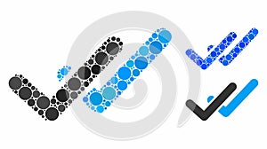 Validation Mosaic Icon of Spheric Items