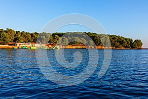 Valkane Beach in Pula Croatia