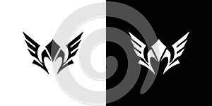 valkyrie icon linear logo isolated
