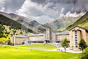 Vall de Nuria Sanctuary hotel building