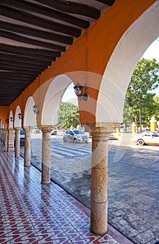 Valladolid city of Yucatan Mexico photo