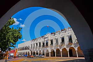 Valladolid city of Yucatan Mexico