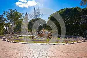 Valladolid city of Yucatan Mexico