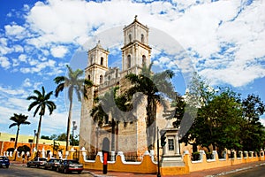 Valladolid, Mexico. Cathedral de San Servasio photo