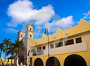 Valladolid San Gervasio church of Yucatan