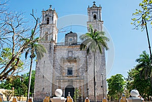 Valladolid San Gervasio church of Yucatan photo