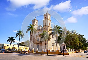 Valladolid San Gervasio church of Yucatan photo
