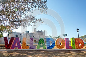 Valladolid Sign and Convent