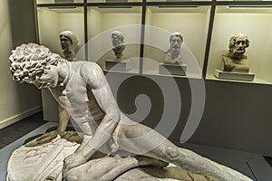 Valladolid statue museum photo