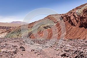 Valle Arcoiris, Rainbow valley, near San Pedro de Atacama.