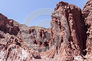 Valle Arcoiris, Rainbow valley, near San Pedro de Atacama.