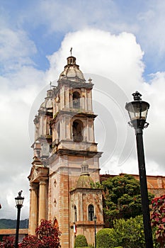 Valle de bravo church in mexico  I