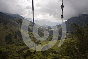 Valle de cocora en Salento, eje cafetero. Colombia photo