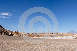 Valle de la Luna in Atacama desert, Antofagasta, Chile