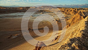 Valle de la Luna in the Atacama Desert, Chile.