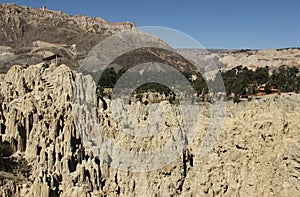 Valle de La Luna in La Paz