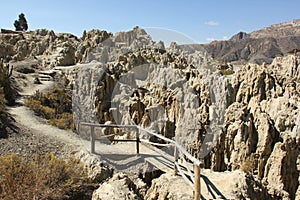 Valle de La Luna in La Paz