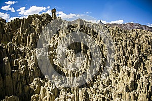 Valle De La Luna in La Paz, Cordillera Real, Andes, Bolivia