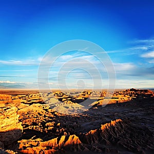 Valle de la Luna is a natural paradise, located in the middle of the Atacama Desert. photo