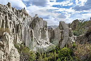 Valle de la Luna near La Paz, Bolivia