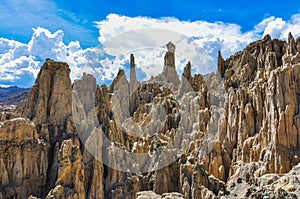 Valle de la Luna near La Paz, Bolivia