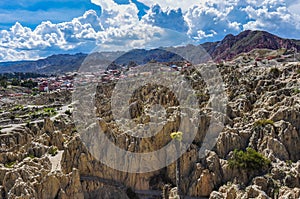 Valle de la Luna near La Paz, Bolivia