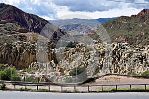 Valle de la Luna near La Paz, Bolivia