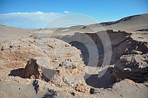 Valle de la Luna near San Pedro de Atacama, Chile