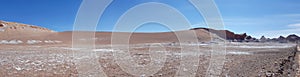 Valle de la Luna Valley of the Moon in the Atacama Desert, Chile