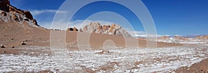 Valle de la Luna Valley of the Moon in the Atacama Desert, Chile