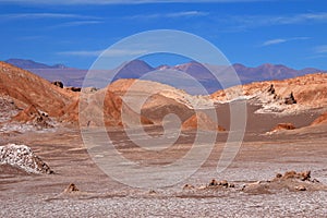 Valle de la Luna, valley of the moon, Atacama desert Chile