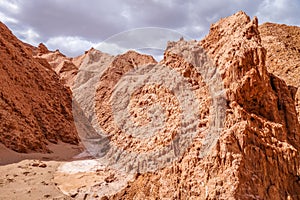 Valle de la muerte in San Pedro de Atacama, Chile photo