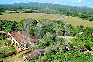 Valle de los ingenios; Iznaga, Cuba photo